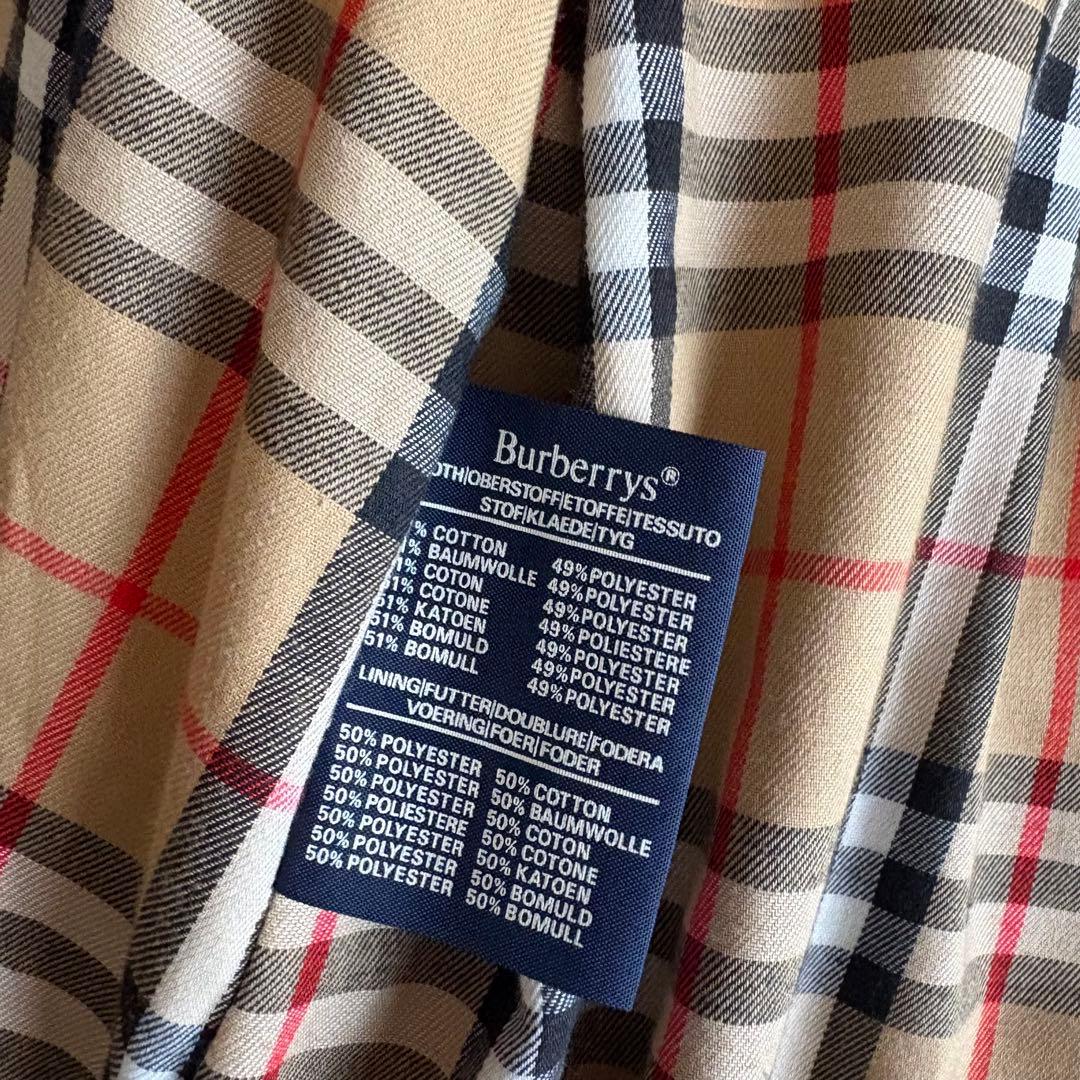 Burberrys バーバリー 英国製 トレンチコート ノバチェック ベージュ
