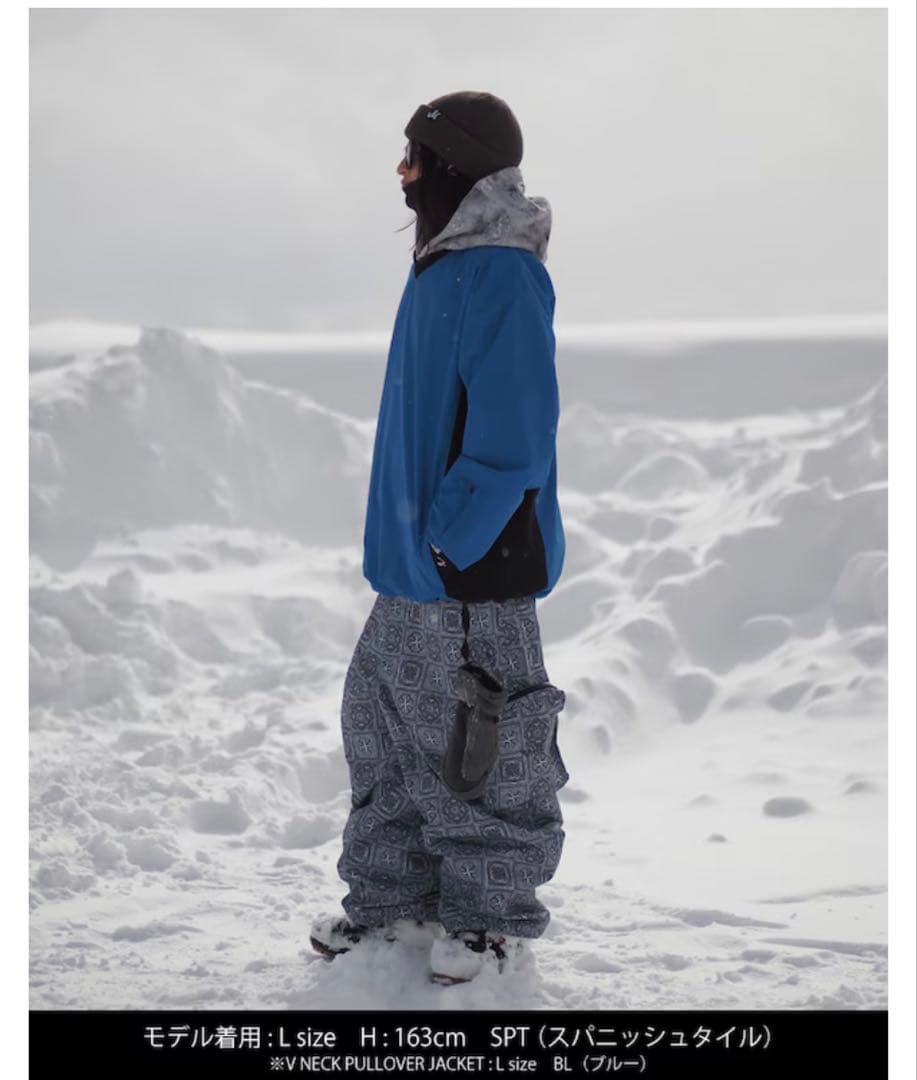 MAHFスノーボードウェア  WIDE BIB PANTS 値引き交渉可