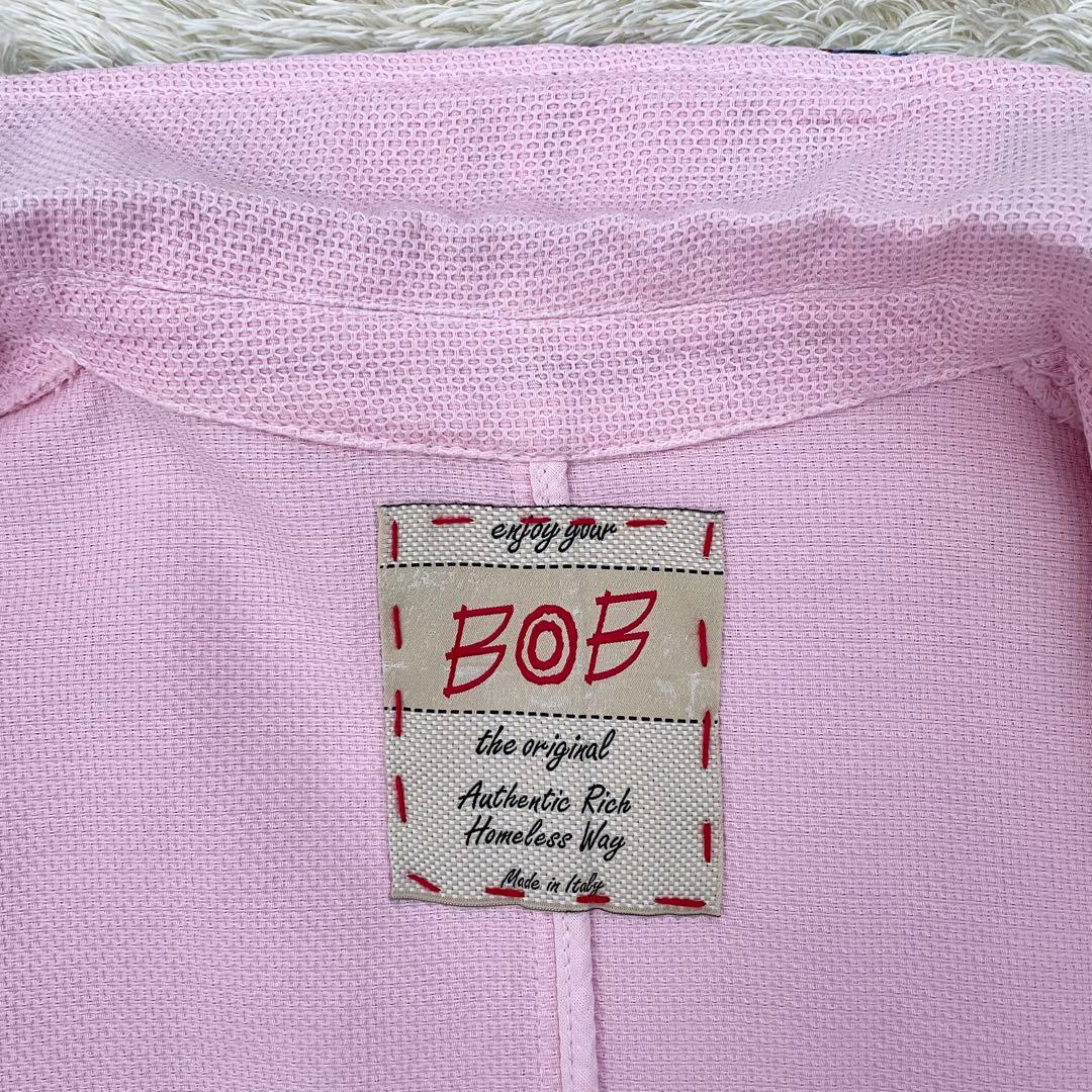 【未使用タグ付き】BOB テーラードジャケット ピンク XL 大きいサイズ