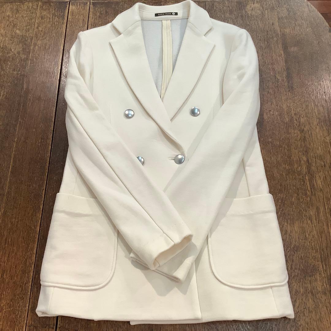 ✨美品✨AUXCA.TRUNK ソフトリュクスカシミヤダブルジャケット　XS