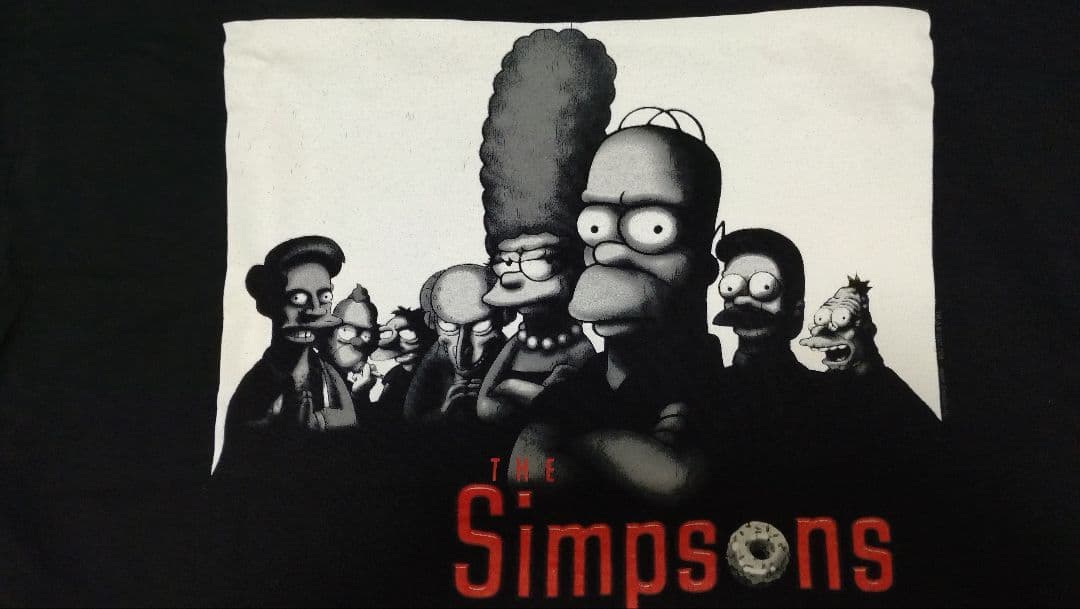 The Simpsons　The Sopranos 　パロディTシャツ　M
