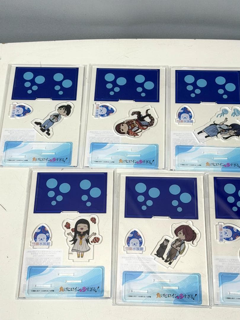 負けヒロインが多すぎる! × 竹島水族館 アクスタ アクリルスタンド 9種セット
