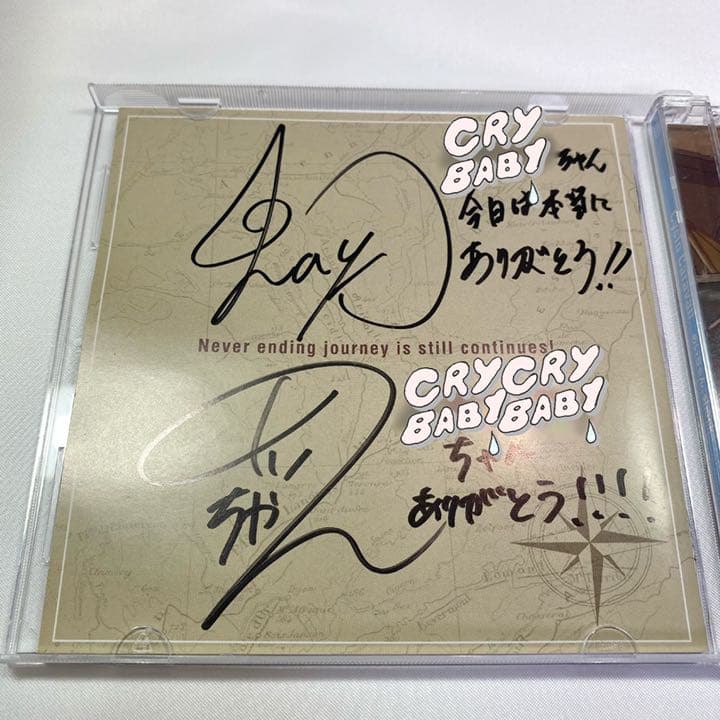 歌い手 めいちゃん shack 「Cyclo Caravan」サイン入りCD