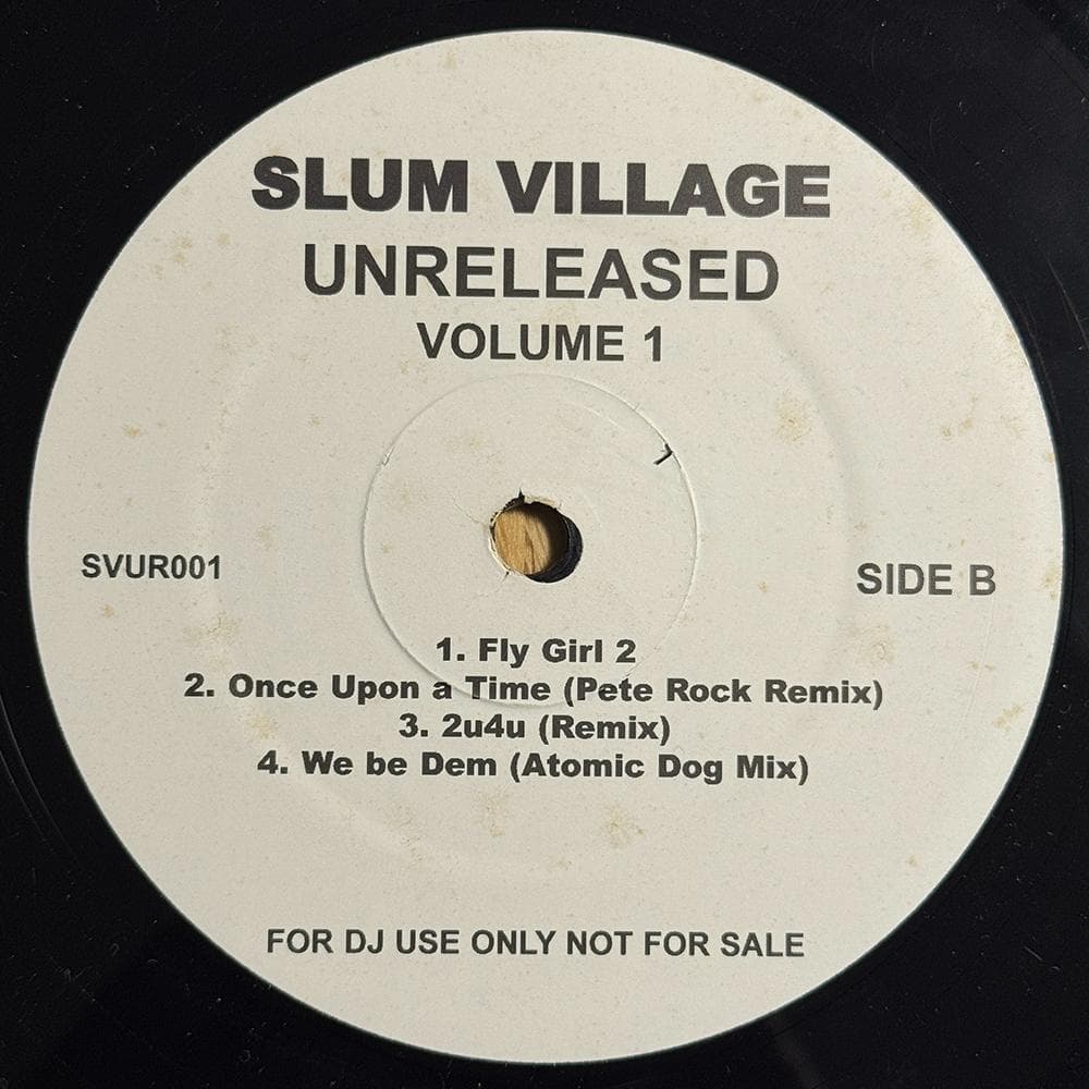 洋楽 Slum Village / Unreleased Volume 1