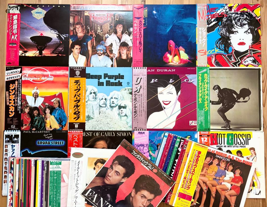 LP obi Hard Rock Pops レコード まとめ売り 56枚セット