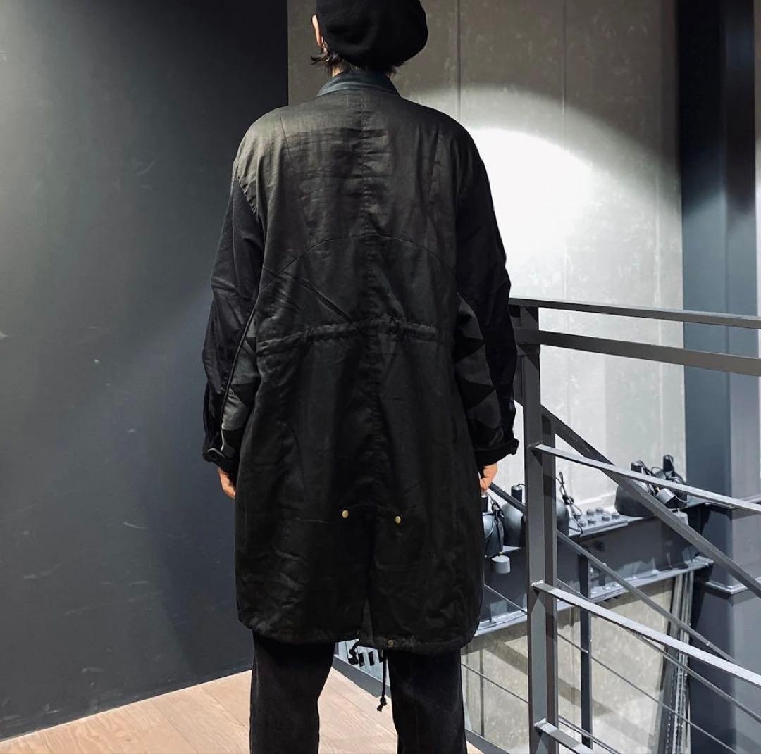 Nasngwam. | ナスングワム MODS COAT #BLACK