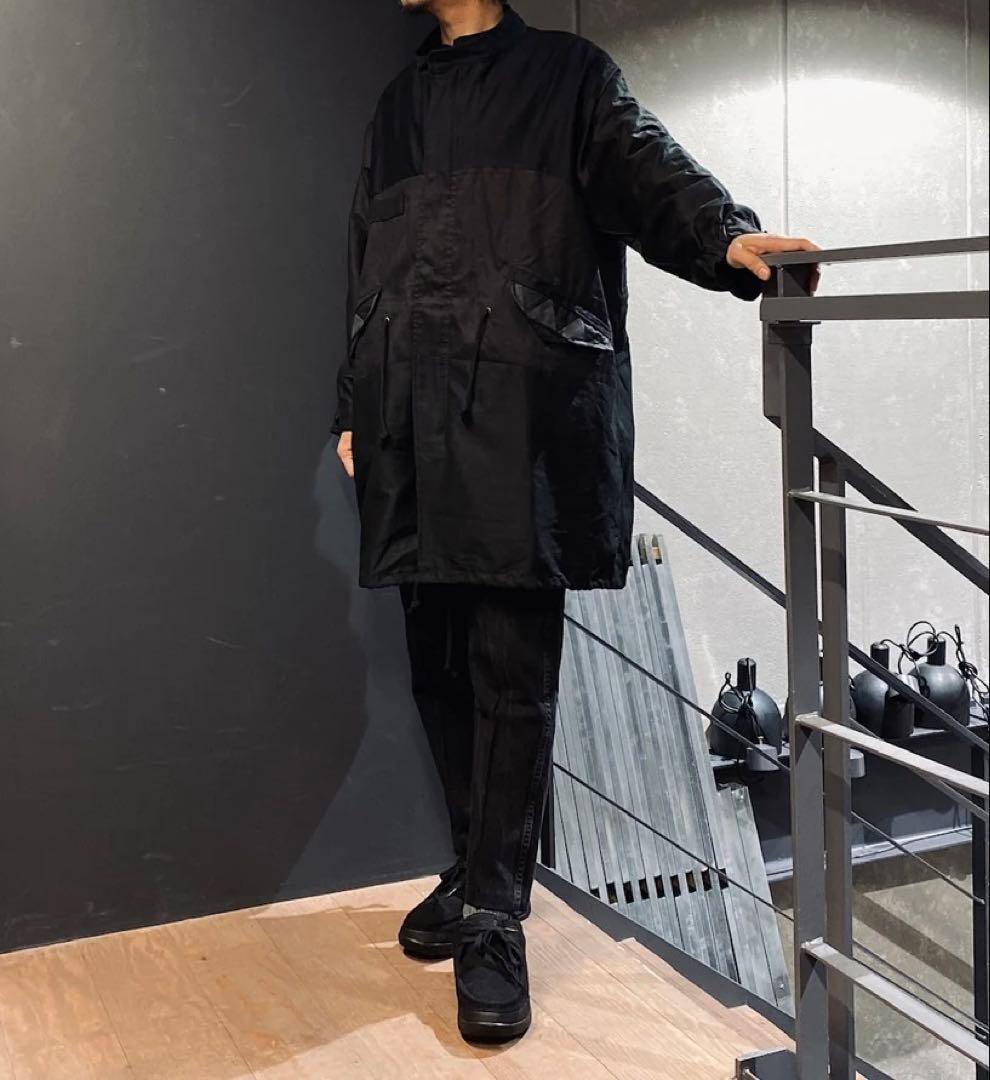 Nasngwam. | ナスングワム MODS COAT #BLACK