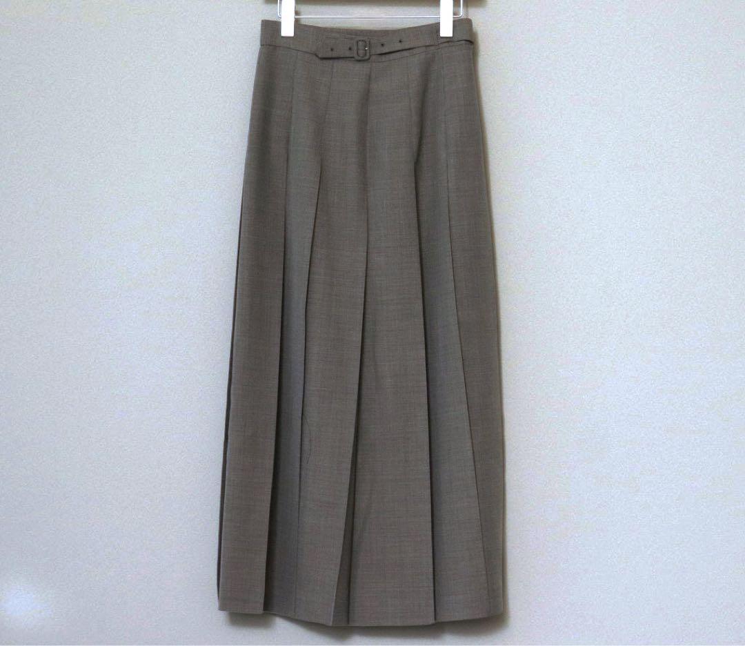スカート AURALEE TROPICAL WOOL KID MOHAIR SKIRT 0