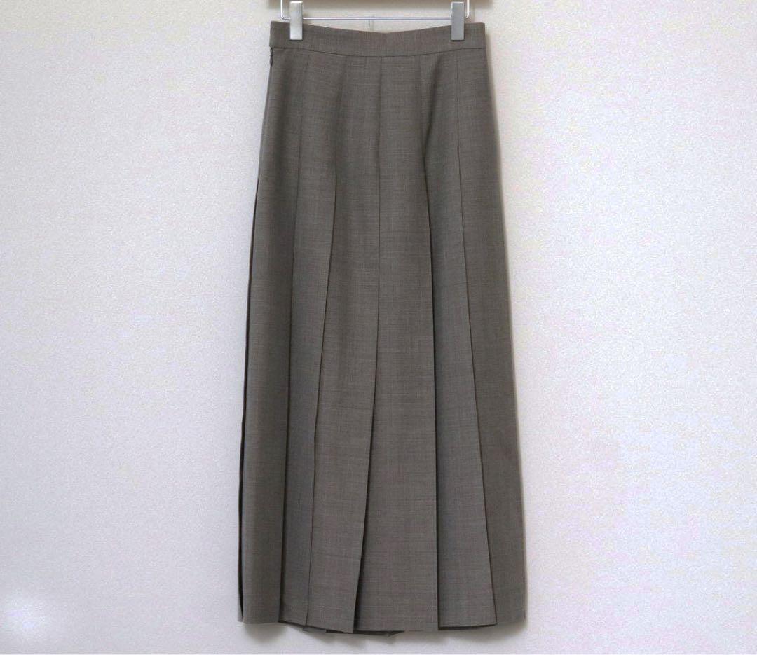 スカート AURALEE TROPICAL WOOL KID MOHAIR SKIRT 0