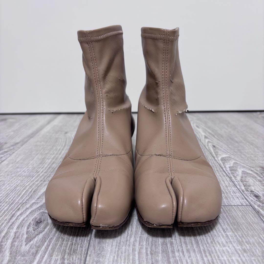 Maison Margiela Tabi ブーツ 37 ベージュ 箱有 ジャンク