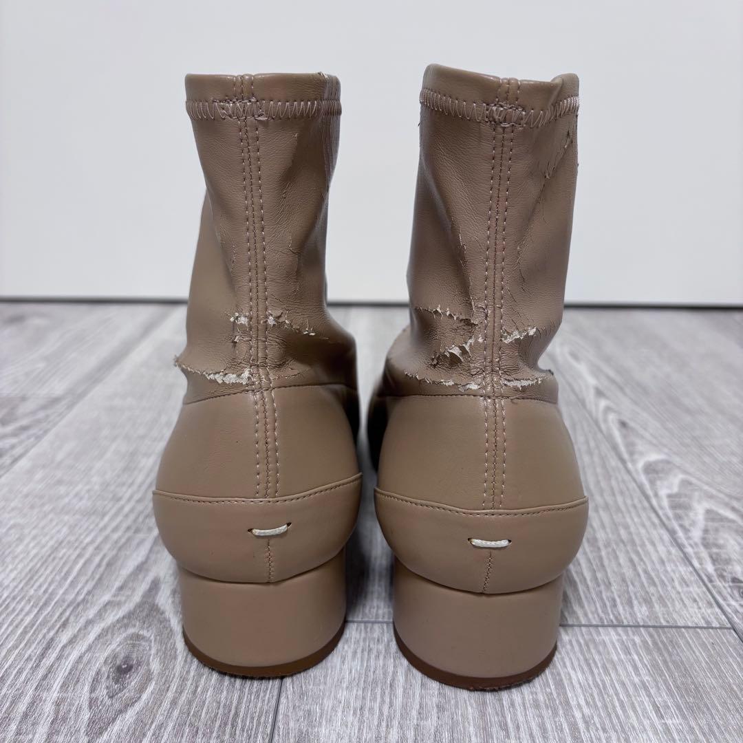 Maison Margiela Tabi ブーツ 37 ベージュ 箱有 ジャンク