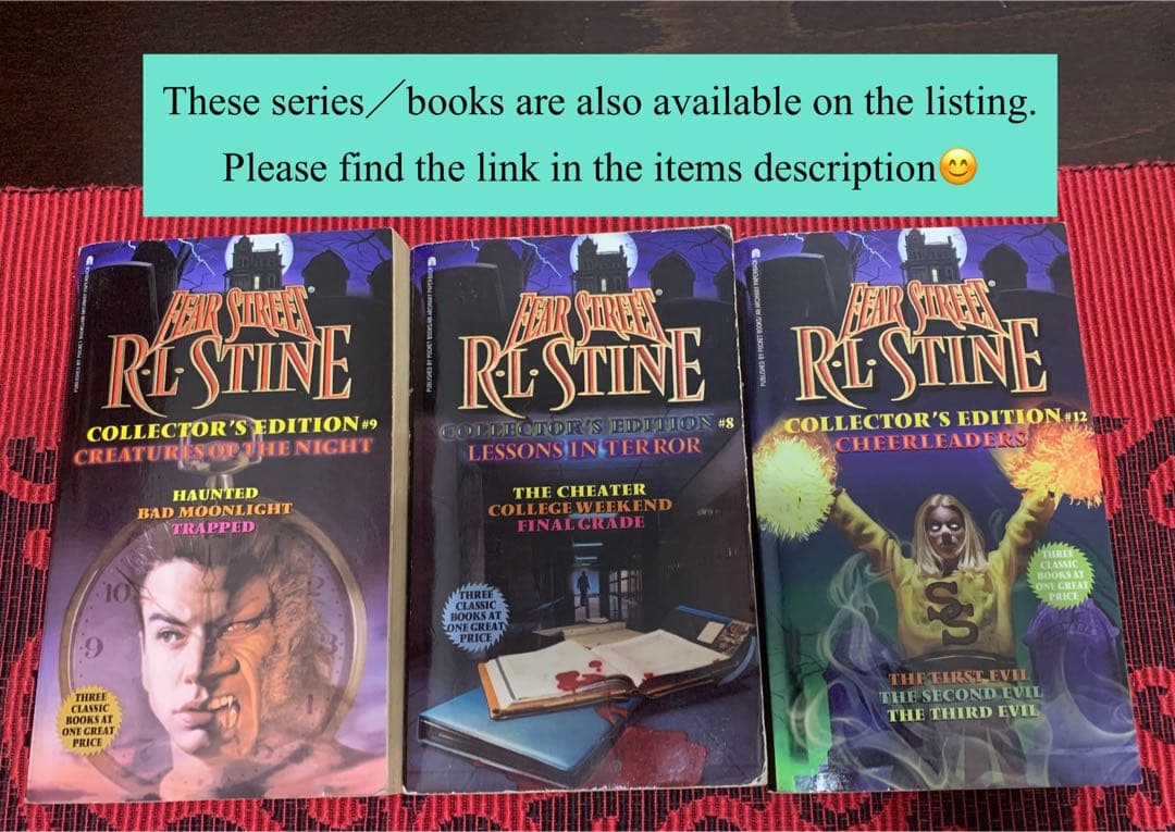 【３Stories】Lessons in Terror R.L. Stine
