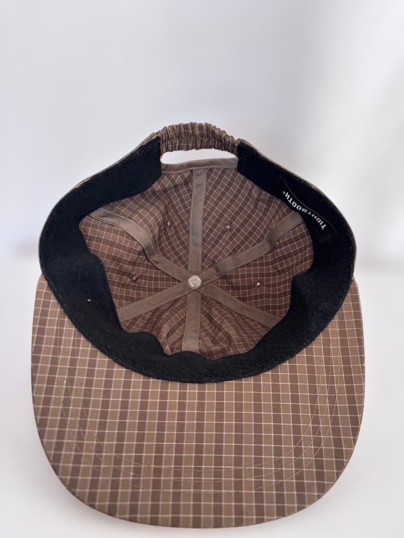 帽子 Tightbooth ripple plaid six panel