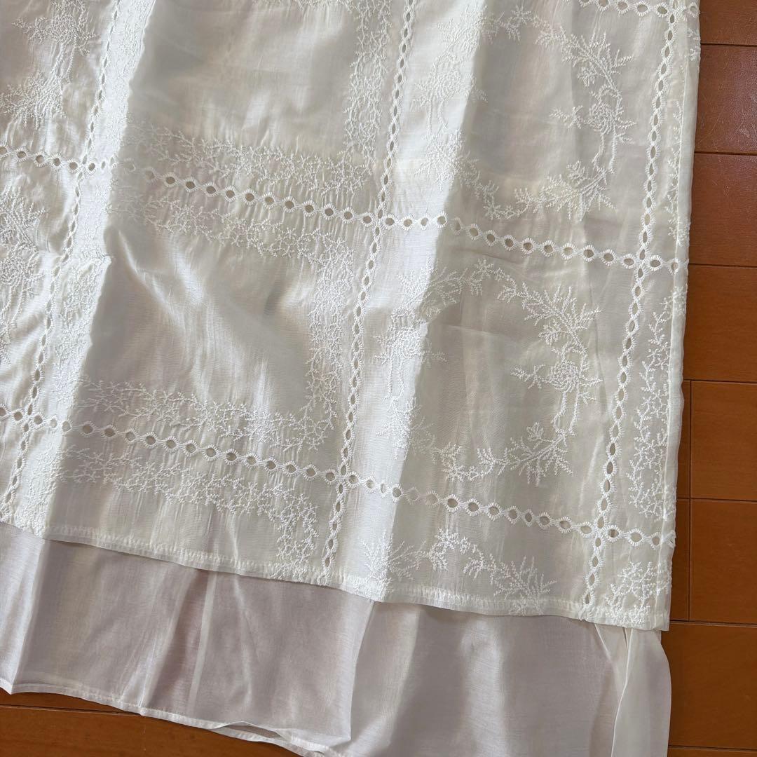 大トロOHOTORO Cotton Double Lace Skirt Sサイズ