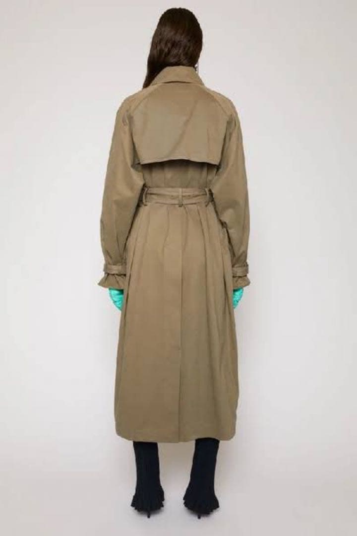 Acne Studios ダブルブレスト オーバーサイズ トレンチコート