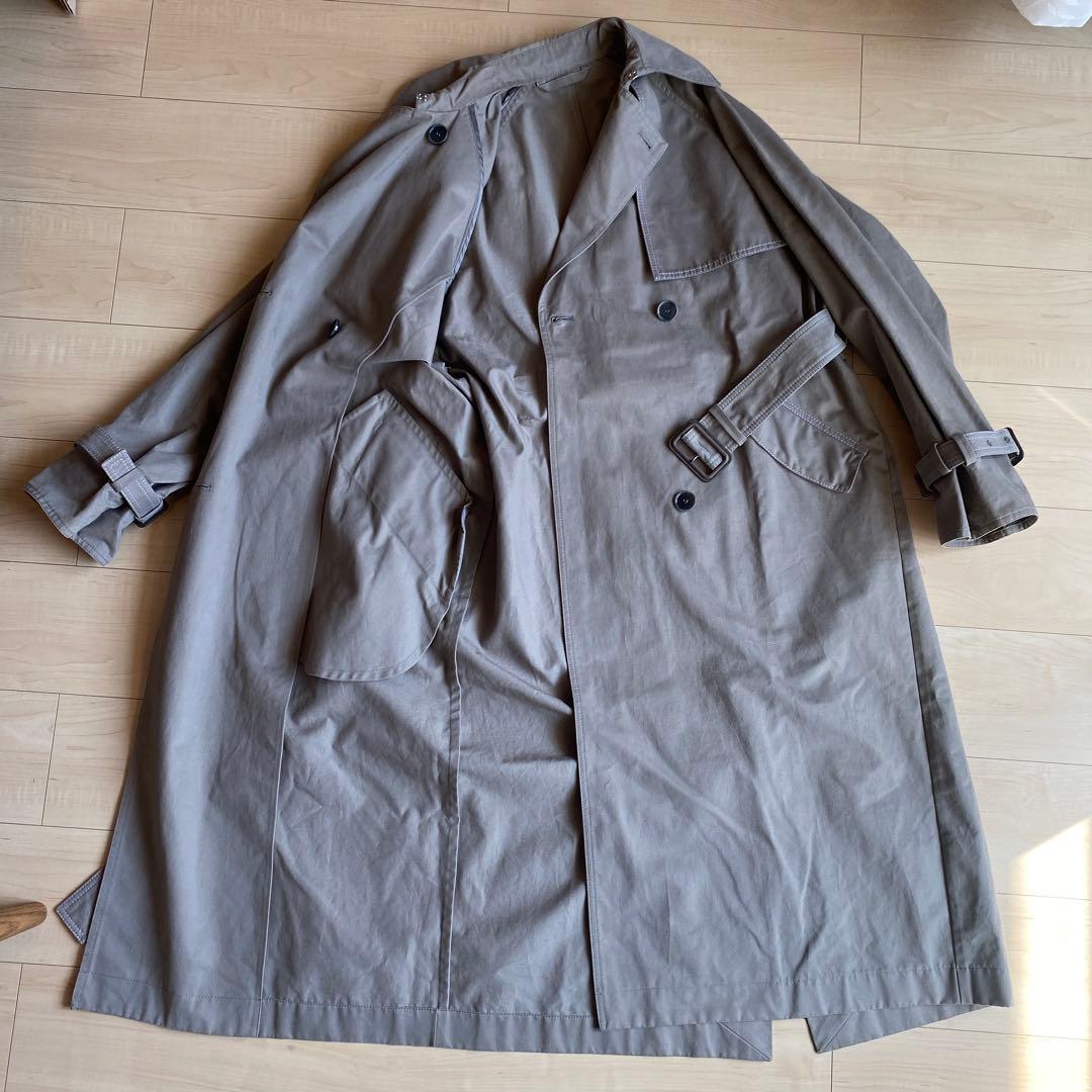 Acne Studios ダブルブレスト オーバーサイズ トレンチコート