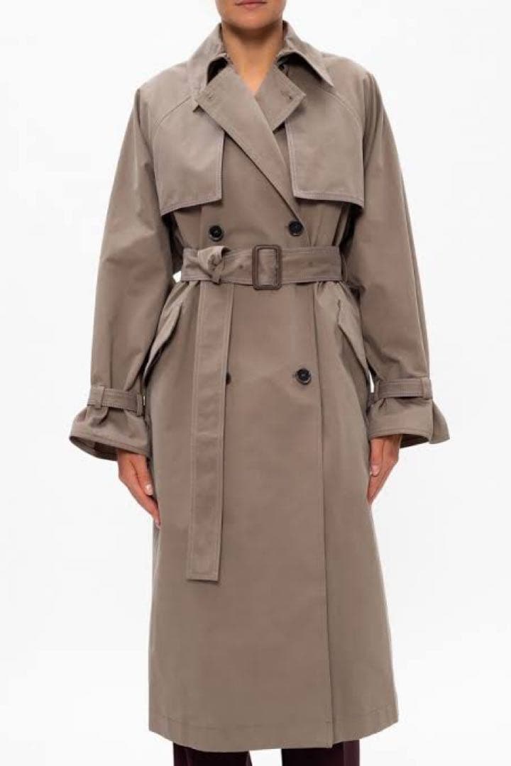 Acne Studios ダブルブレスト オーバーサイズ トレンチコート