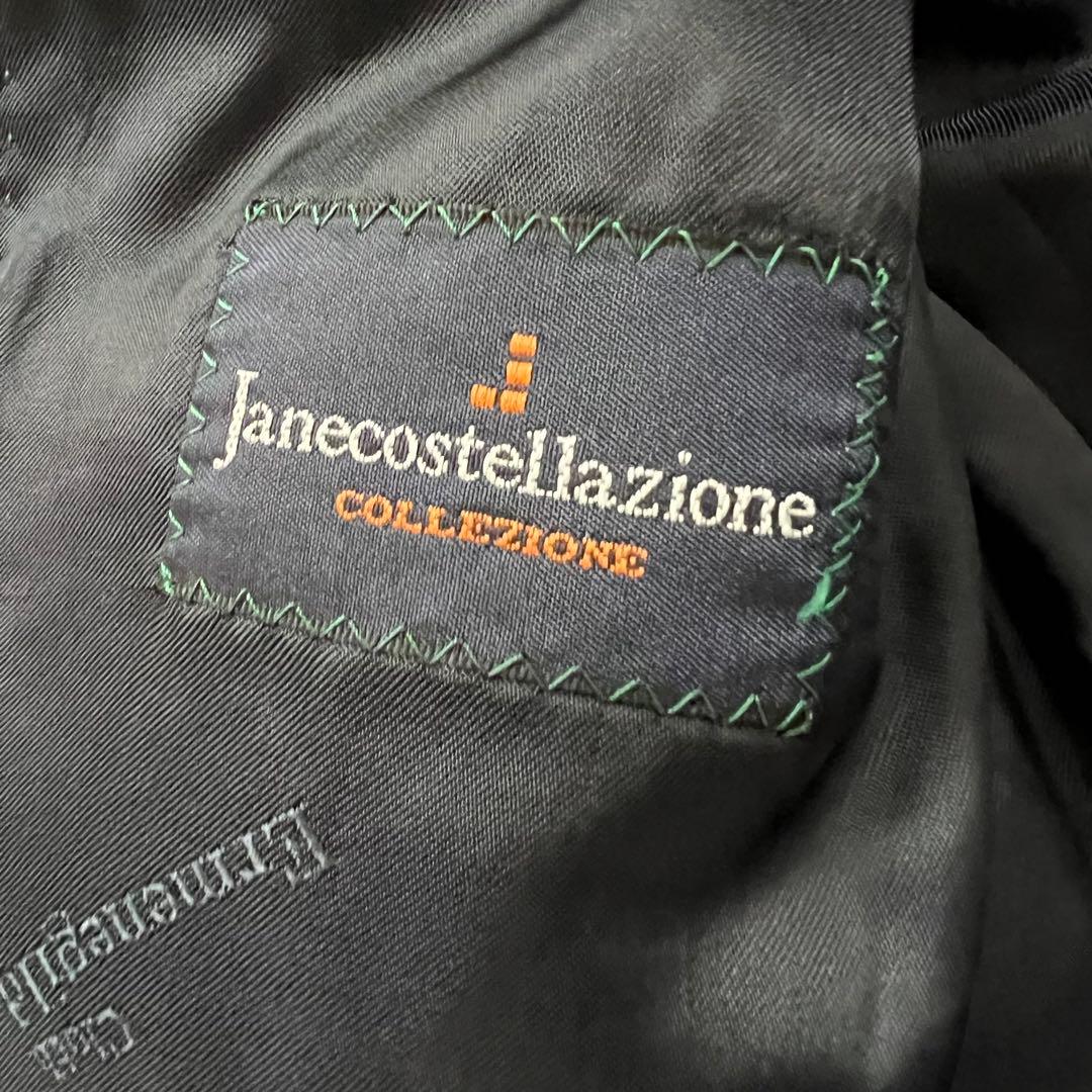 Ermenegildo Zegna 麻混 チェック テーラードジャケット