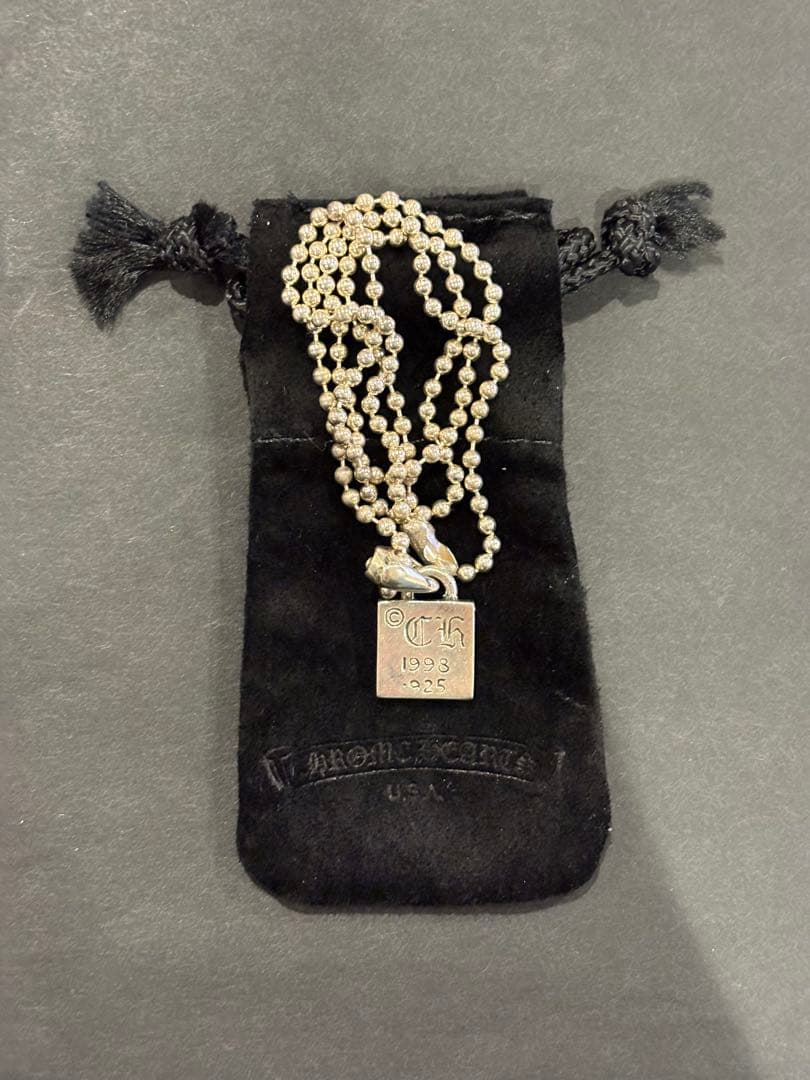 Chrome Hearts CHプラス チャーム ネックレス