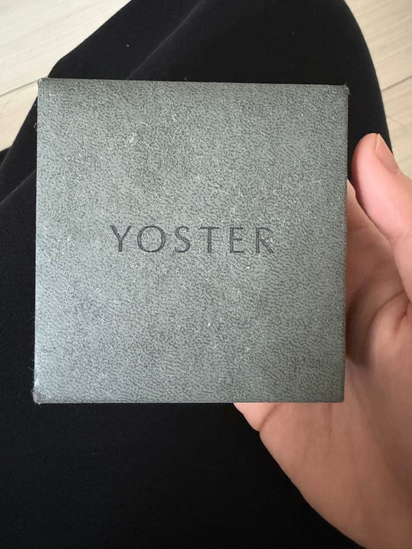 YOSTER シルバー チェーンネックレス
