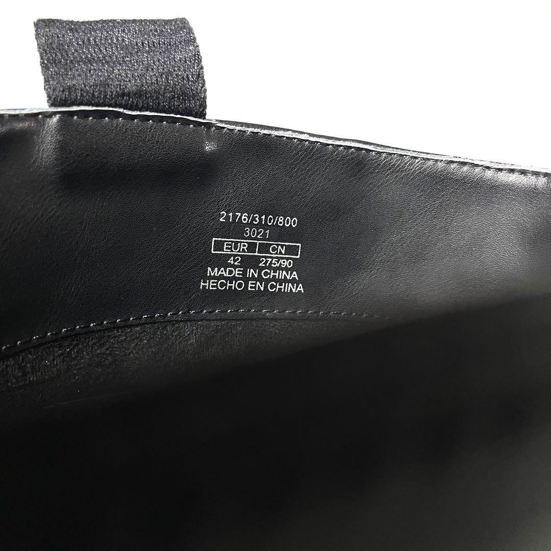 大きいサイズ ZARA フラットブーツ 厚底 トラックソール 希少42 美品
