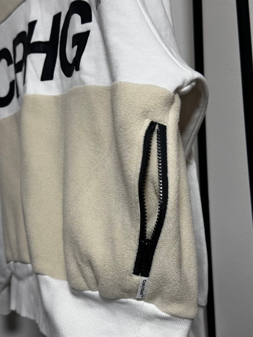 【CPHG ™】ゴルフ ハーフジップ フリース メンズ