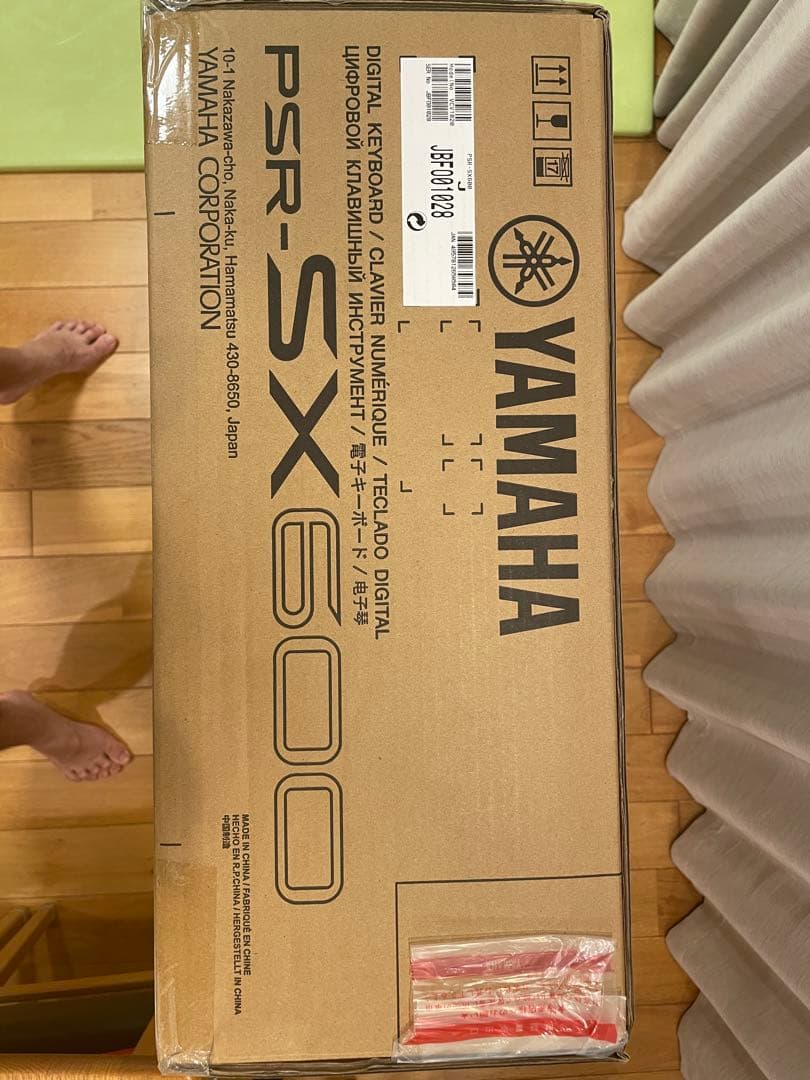 新品未使用PSR-SX600 YAMAHA デジタルキーボード