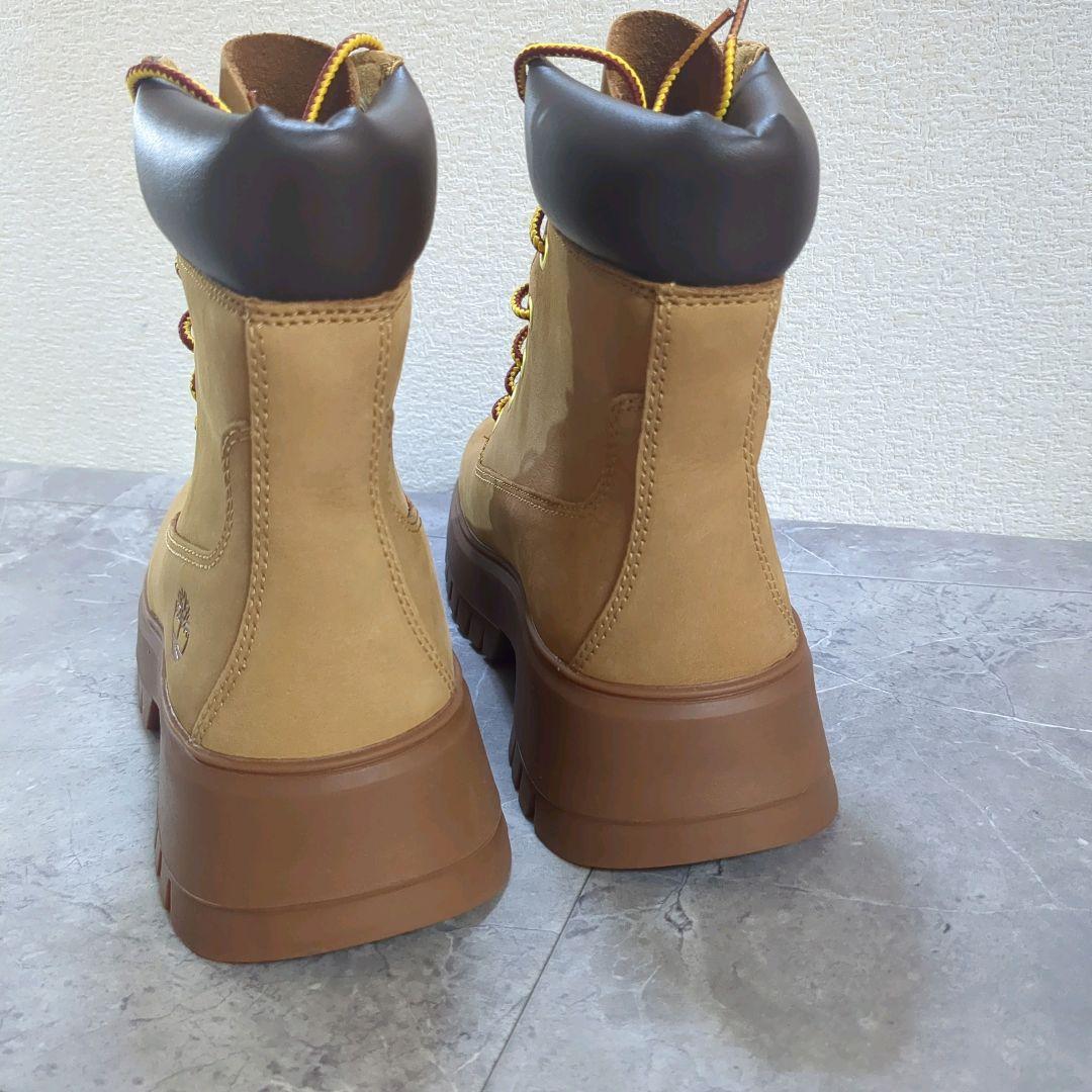 極美品☆22.5㎝ Timberland コーラ バレー 6インチ ブーツ