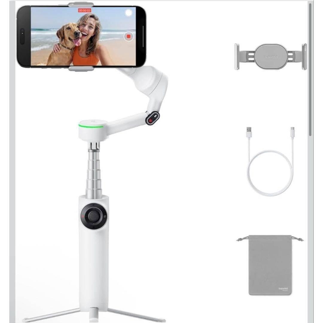 insta 360 flow 2 pro スマホ ジンバル サミットホワイト