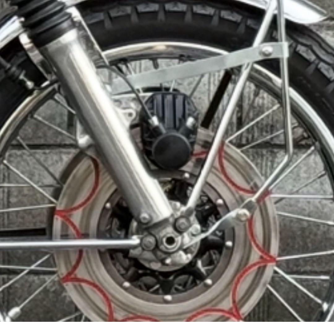 CB750fourダブルディスク化キット