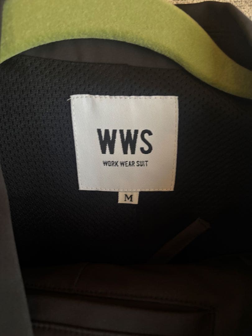 【be-san】WWS テーラードジャケット M チャコール