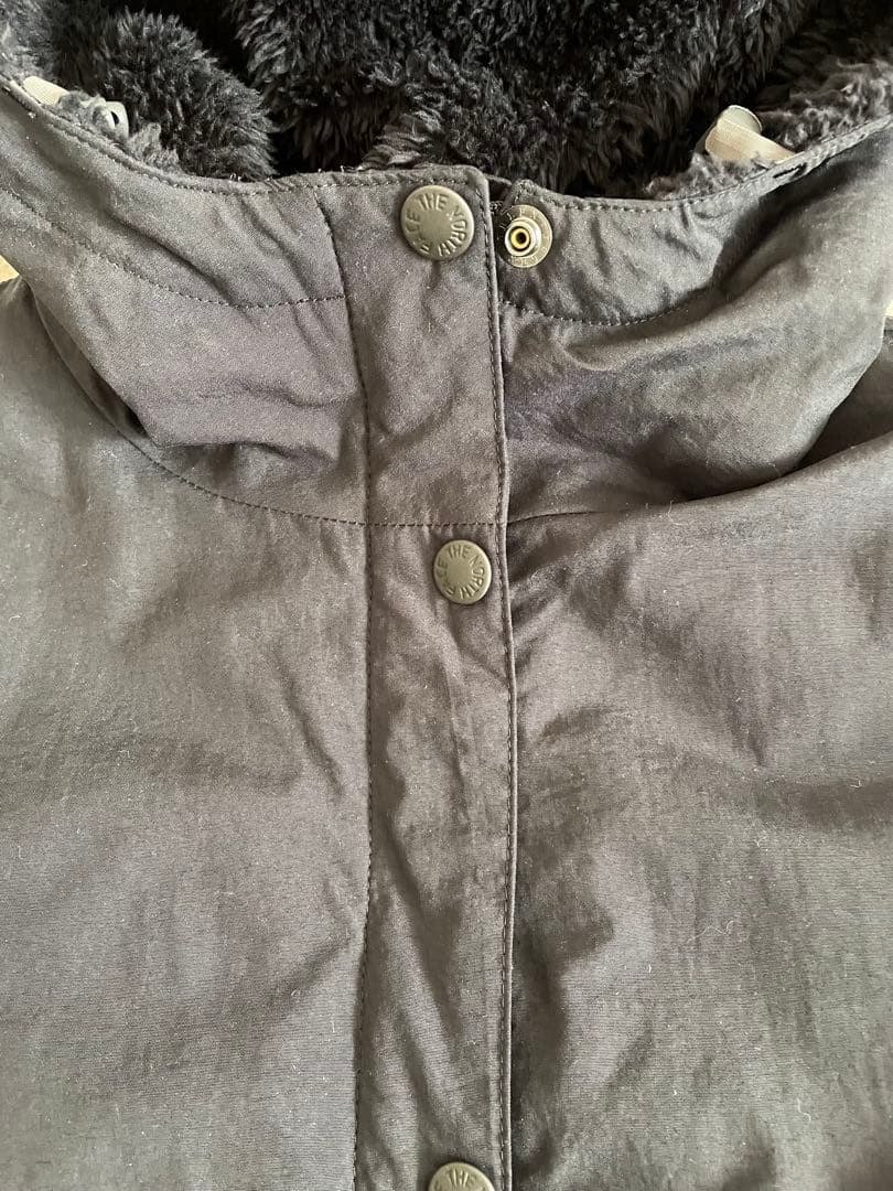 美品　ノースフェイス the north face コンパクトノマドコート　黒