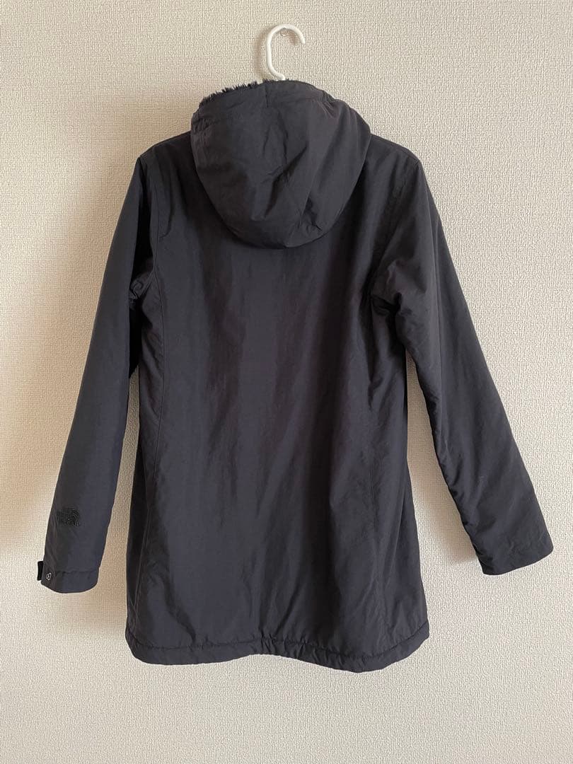 美品　ノースフェイス the north face コンパクトノマドコート　黒