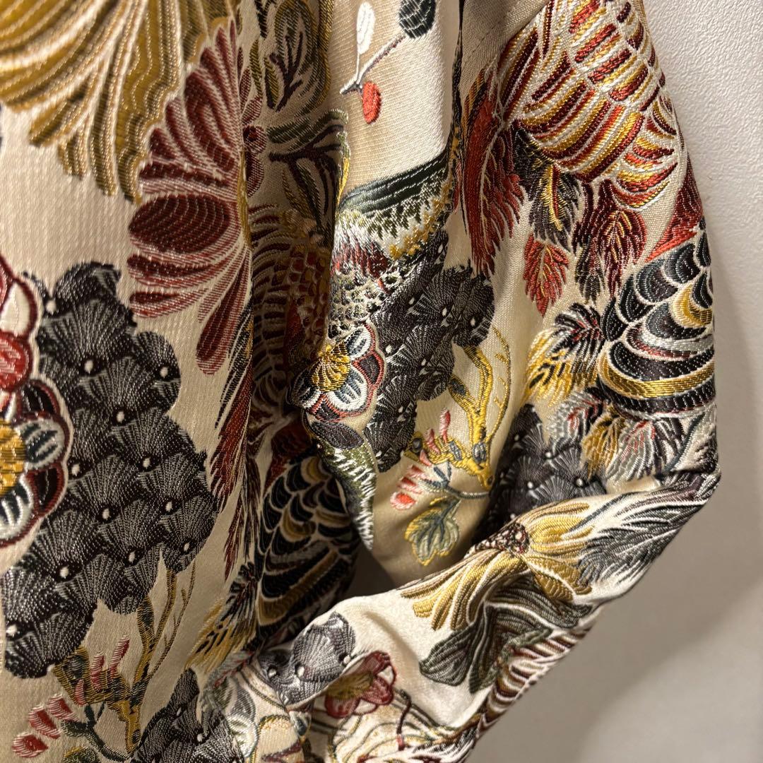 ゴブラン taste 刺繍 オーバーサイズ パーカー ジャケット 和彫 ジャパン