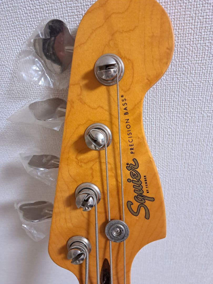 Squier Precision Bass サンバースト べっ甲ガード Pベース