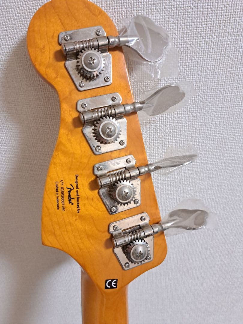 Squier Precision Bass サンバースト べっ甲ガード Pベース