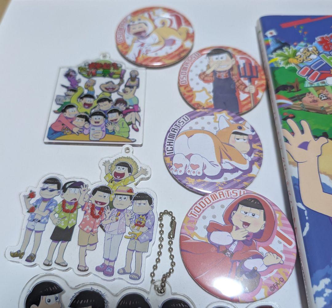おそ松さんセット　限定アクキーや公式イラストブックなど