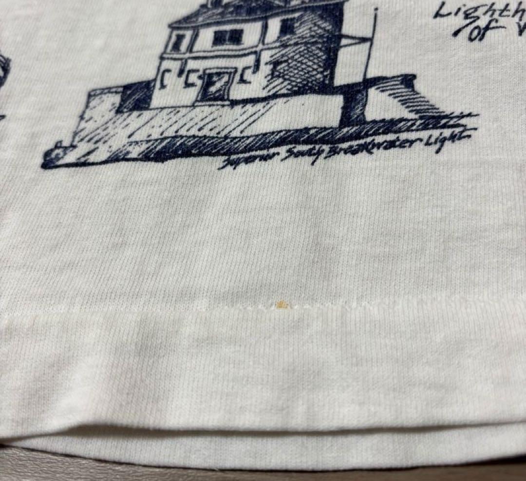 90s MICHIGAN RAG CO. ミシガンラグ Tシャツ USA製 XL