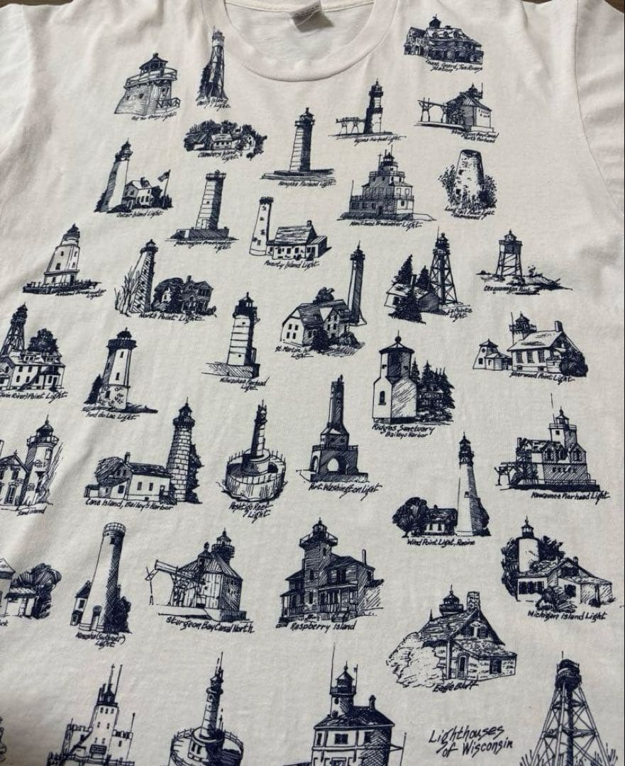 90s MICHIGAN RAG CO. ミシガンラグ Tシャツ USA製 XL