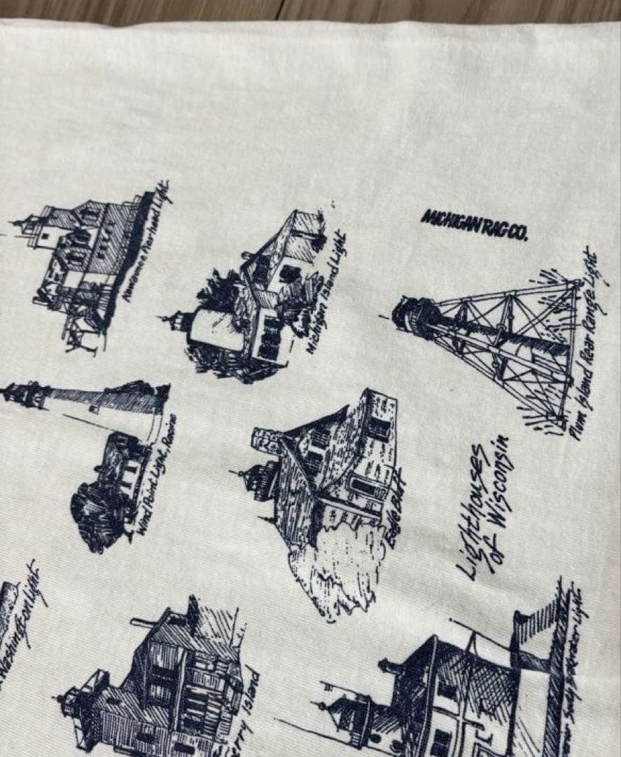 90s MICHIGAN RAG CO. ミシガンラグ Tシャツ USA製 XL
