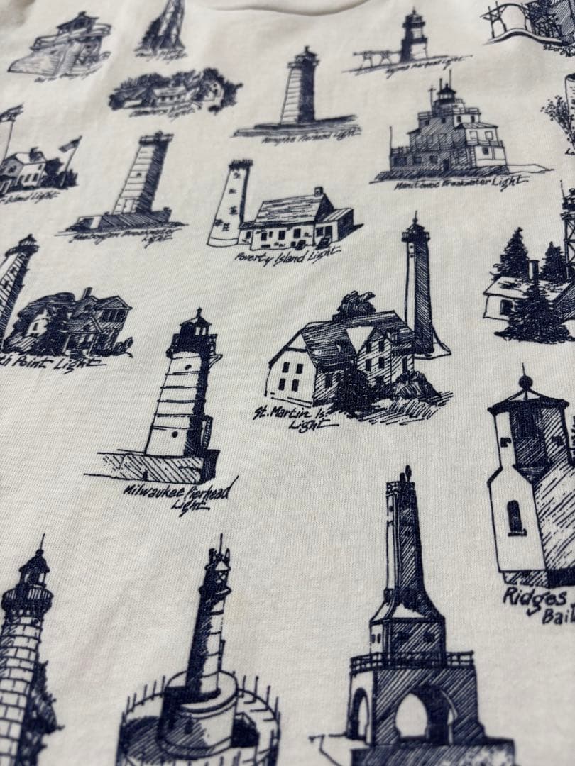 90s MICHIGAN RAG CO. ミシガンラグ Tシャツ USA製 XL
