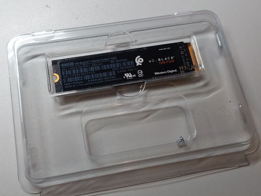 Western Digital WD Black 500GB SSD 中古
