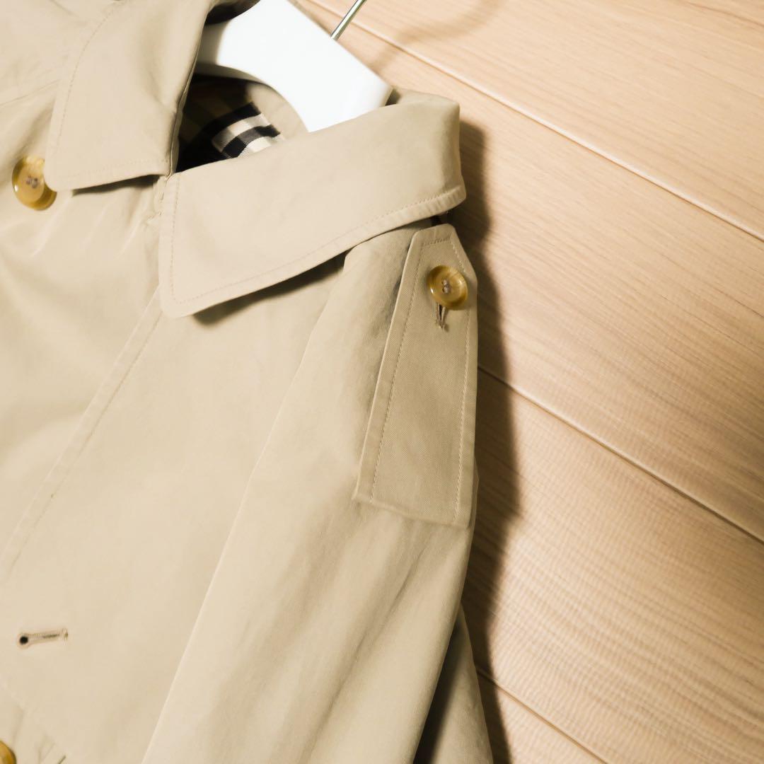 貴重 一枚袖 英国製 バーバリー トレンチコート ビンテージ BURBERRY