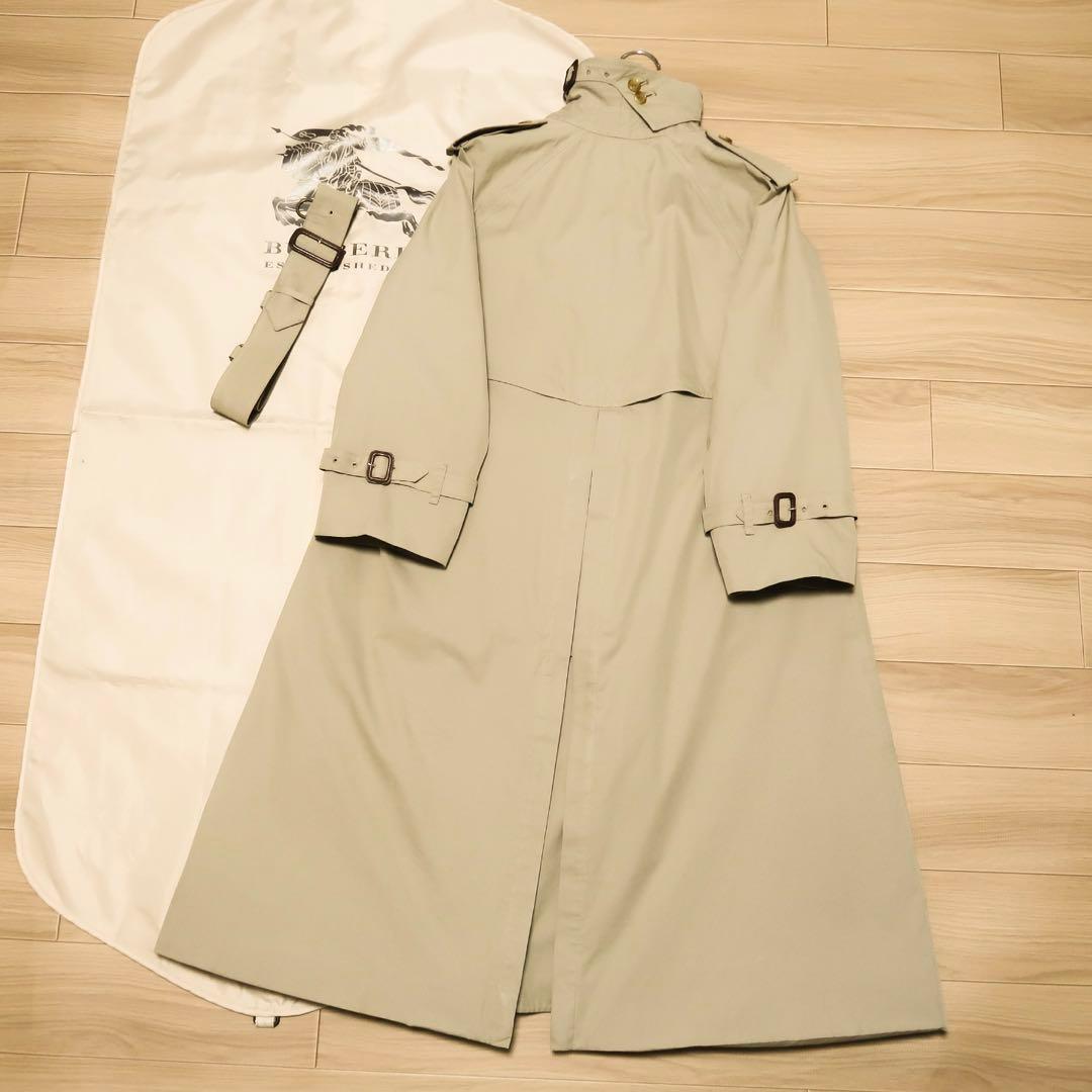 貴重 一枚袖 英国製 バーバリー トレンチコート ビンテージ BURBERRY