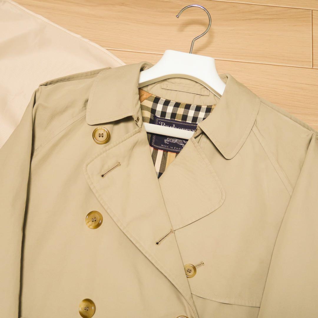 貴重 一枚袖 英国製 バーバリー トレンチコート ビンテージ BURBERRY