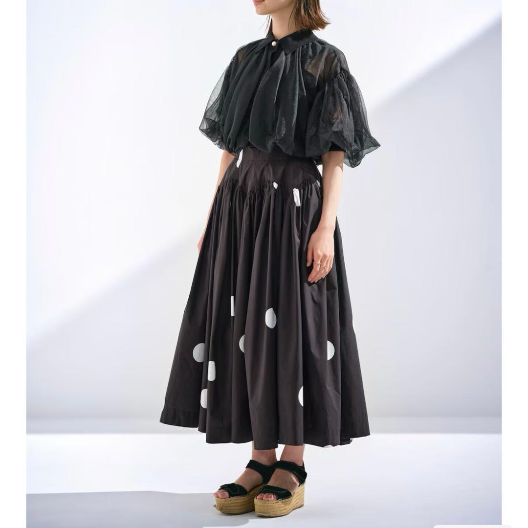 新品タグ付⭐︎24SS⭐︎組曲×setsuko sagittaire ロングスカート