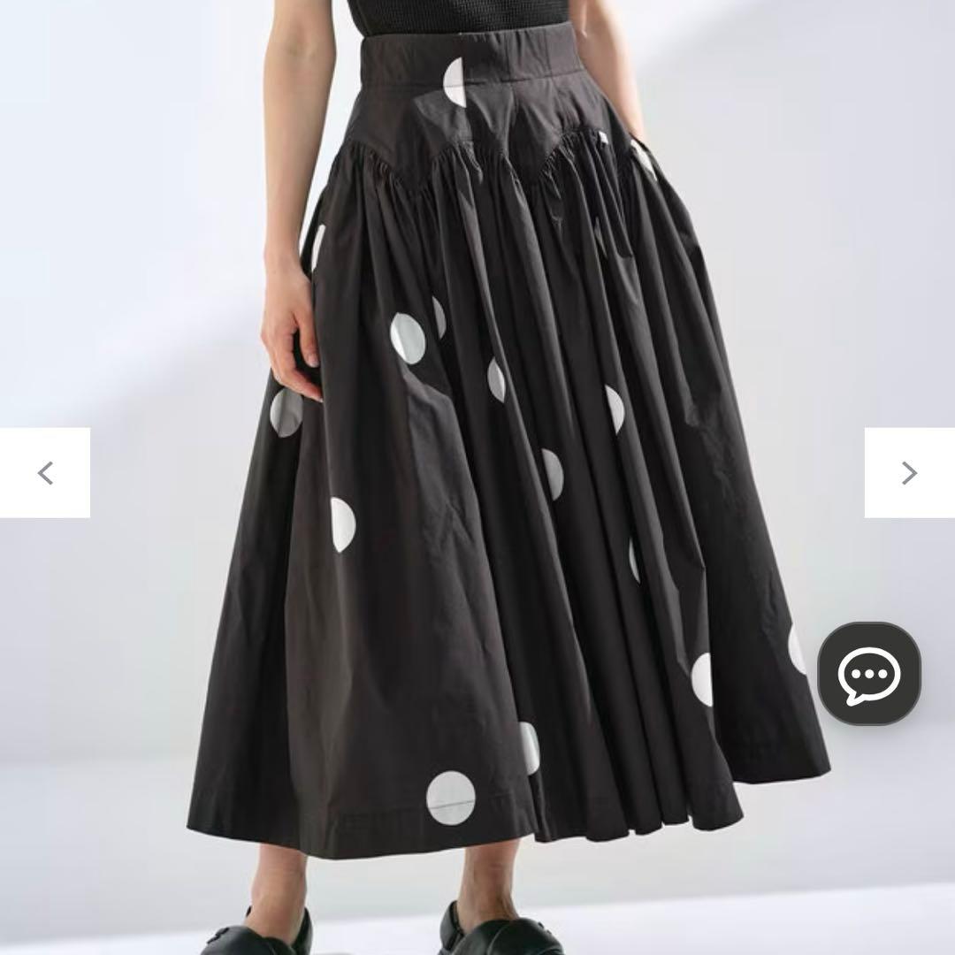 新品タグ付⭐︎24SS⭐︎組曲×setsuko sagittaire ロングスカート