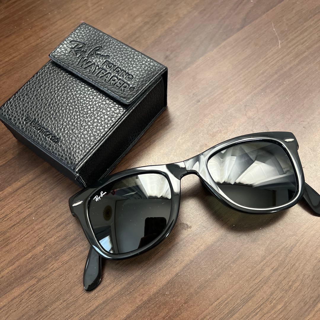 Ray-Ban ウェイファーラー ブラックサングラス