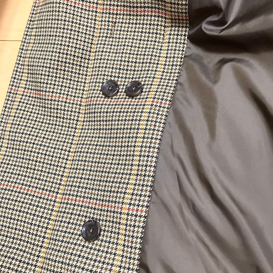 BEAMS ビームス　中綿テックツイード　ダッフルコート　アウター　Lサイズ