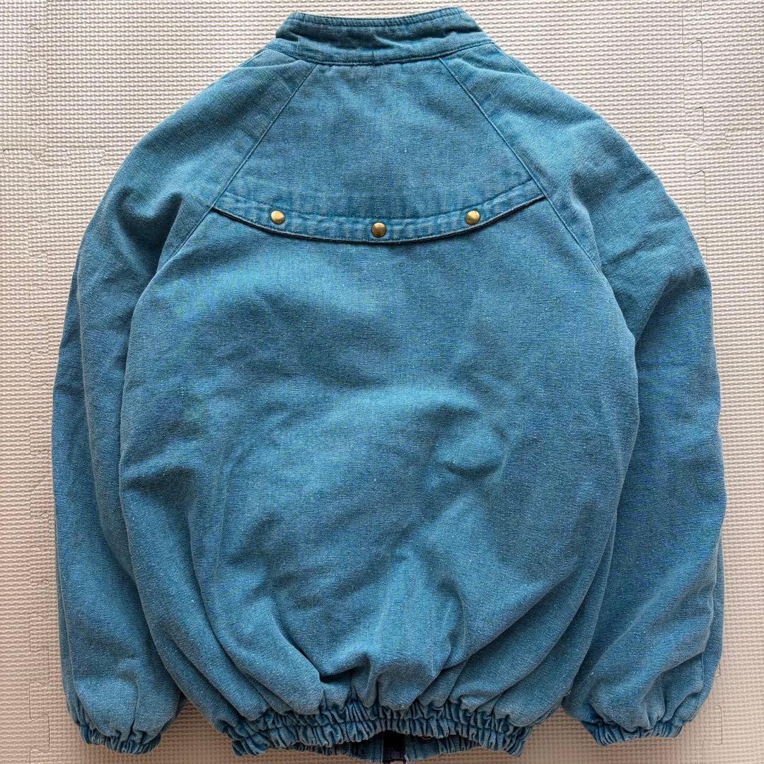 【70s vintage】イタリア製 ヴィンテージ 短丈ブルゾン サイズS~M